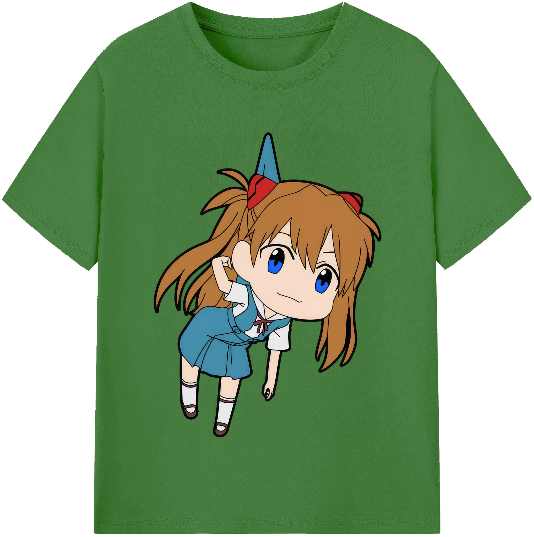 （画像用） EVA 新世紀エヴァンゲリオン レディースカジュアルプリントTシャツ（綿100％）